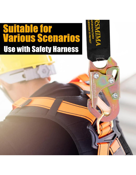 Lanyard de Seguridad TT TRSMIMA con Amortiguador 1.83 m