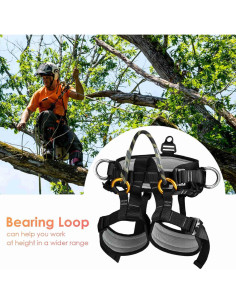 Cinturón de Escalada HandAcc ZY005 1.5kg 300kg Resistencia 2