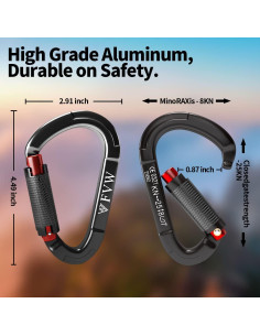 Carabineros FVW SGM7103TN Bloqueo Automático 25KN 2