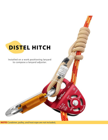 Cuerda Prusik 8mm GM CLIMBING 82cm Resistente al Calor