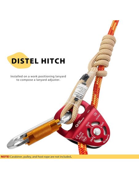 Cuerda Prusik 8mm GM CLIMBING 82cm Resistente al Calor