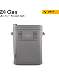 Mochila Enfriador RTIC 24 Latas Impermeable y Flotante 2
