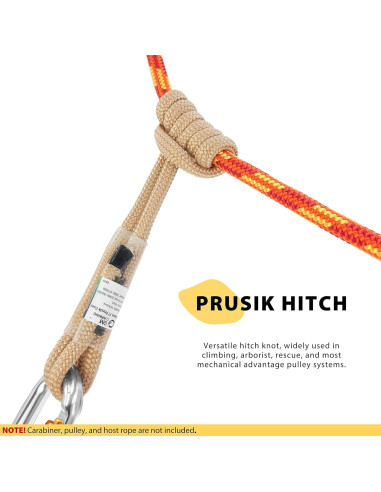 Cuerda Prusik 8mm GM CLIMBING 82cm Resistente al Calor