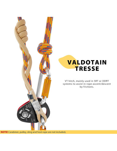 Cuerda Prusik 8mm GM CLIMBING 82cm Resistente al Calor