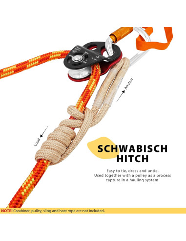 Cuerda Prusik 8mm GM CLIMBING 82cm Resistente al Calor