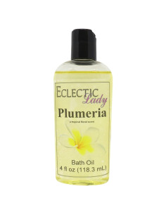 Aceite de Baño Plumeria Eclectic Lady 170 g - Hidratante y Relajante