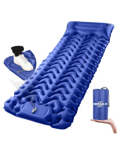 Colchoneta Inflable MOXILS DM-SLP02 Azul 190x63 cm
