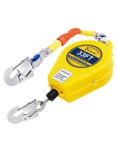 Protector de Caídas Encreese 10m Retráctil Doble Bloqueo