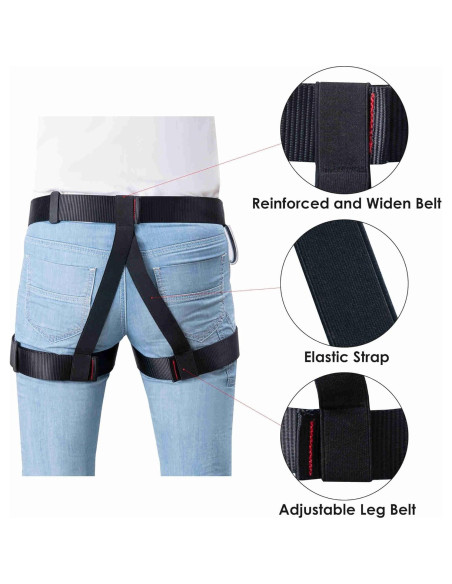 Cinturón de Escalada HandAcc Z-Y Unisex 50-114 cm