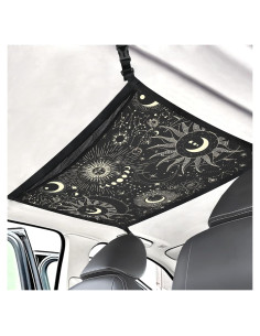 Red de Almacenamiento para Techo de Coche FREZORA 80x55 cm