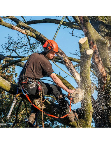 Equipo de Escalada de Árboles Clakioom Naranja Ajustable