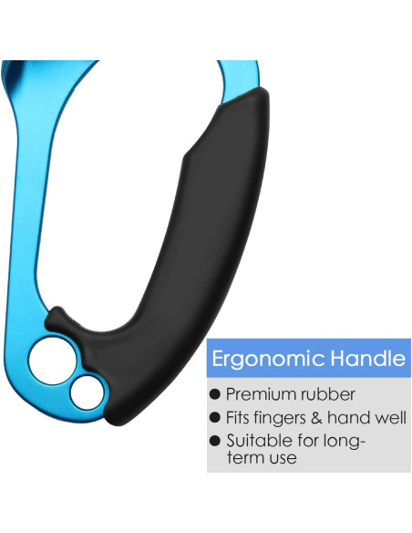 Ascensor de Mano Paliston para Escalada en Roca 8-12mm