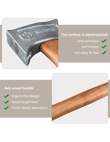 Hacha de Techo Magnética Holdly HLY18 0.48 kg con Imán