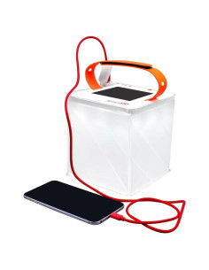 Linterna Solar LuminAID Max QI 200 Lúmenes Cargador USB