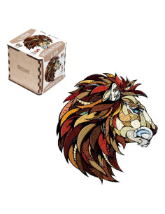 Rompecabezas de Madera EWA León Pequeño 80 Piezas