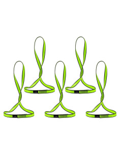 Cinta de Escalada AINIKEY 18mm 23KN Nylon Verde 60cm