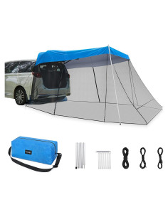 Toldo Portátil G4Free para SUV con Mosquitera Azul