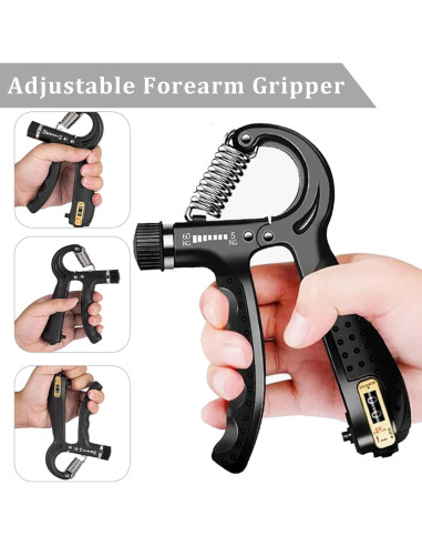 Kit de Entrenadores de Fuerza de Mano ZKFKJXOXO - 5 Piezas