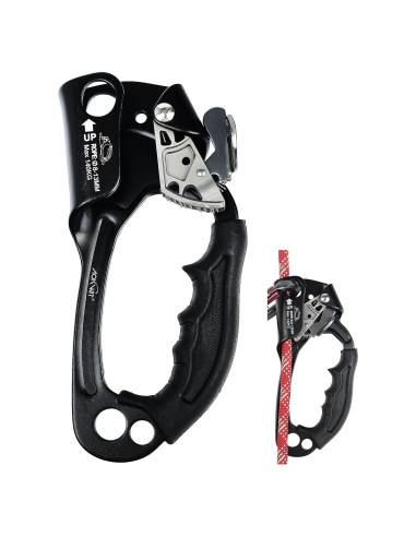 Ascensor de Mano AOKWIT Aluminio Ergonómico 19 cm para Escalada