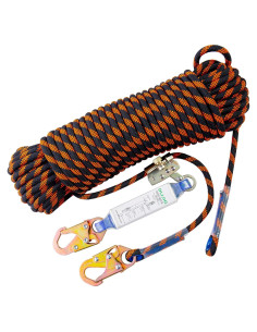 Arnés de Seguridad DIJJIG 150 pies con Absorbedor de Choque