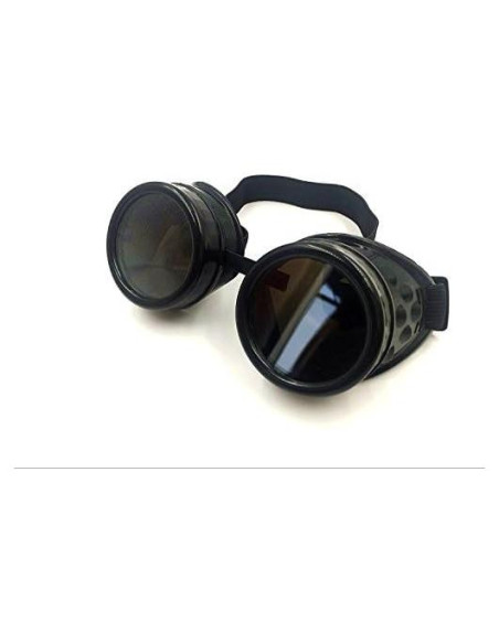 Gafas Steampunk Vintage Wocst Negras para Cosplay Gafas Steampunk Vintage Wocst Negras para Cosplay