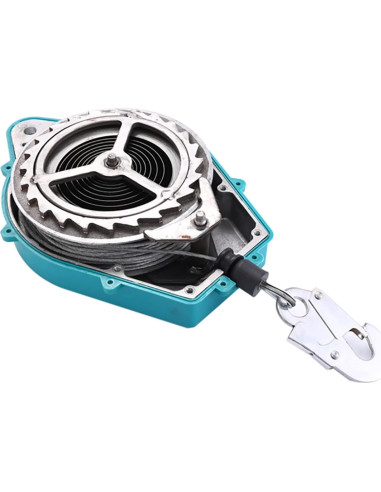 Línea de vida retráctil SanBouSi 7 m 150 kg con gancho