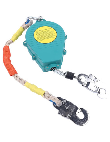 Línea de vida retráctil SanBouSi 7 m 150 kg con gancho