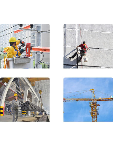 Línea de vida retráctil SanBouSi 7 m 150 kg con gancho