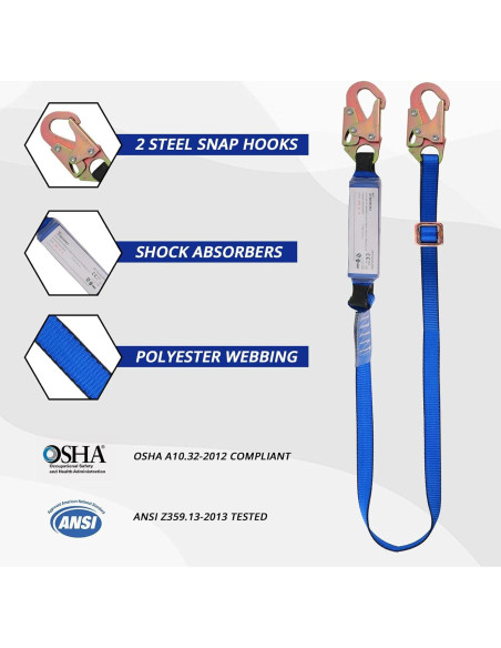 Arnés de Seguridad TRSMIMA Kit Completo para Construcción