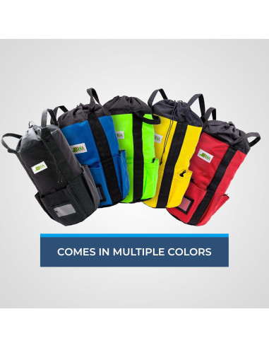 Bolsa de Almacenamiento de Cuerda Rock-N-Rescue 200m Amarillo