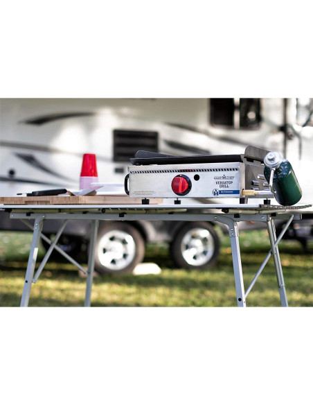 Mesa de Camping Plegable Camp Chef CT48A - Aluminio 4 Asientos