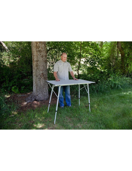 Mesa de Camping Plegable Camp Chef CT48A - Aluminio 4 Asientos