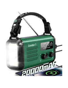 Radio de Emergencia iRonsnow Condor 20000mAh Solar