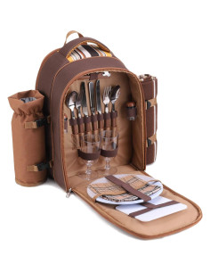 Mochila de Picnic Apollo Walker 2 Personas con Manta y Enfriador 2