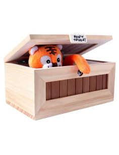 Caja Inútil XINHOME con Tigre Sorpresa y Carga USB