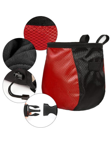 Bolsa de Magnesio YERGOFE Ajustable con Bola Reutilizable