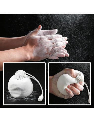 Bolsa de Magnesio YERGOFE Ajustable con Bola Reutilizable