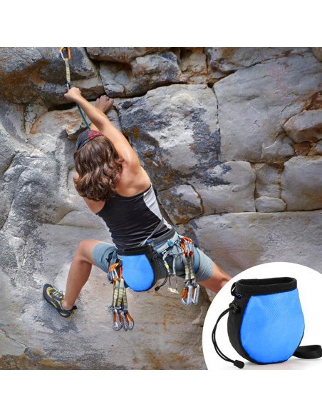 Bolsa de Magnesio YERGOFE Ajustable con Bola Reutilizable