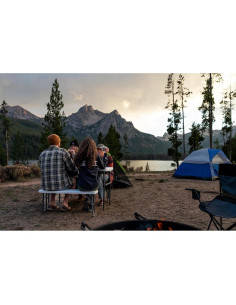 Mesa de Campamento Stansport 616-100 con Bancos Ocultos 2