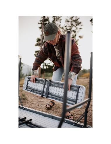 Mesa de Campamento Stansport 616-100 con Bancos Ocultos