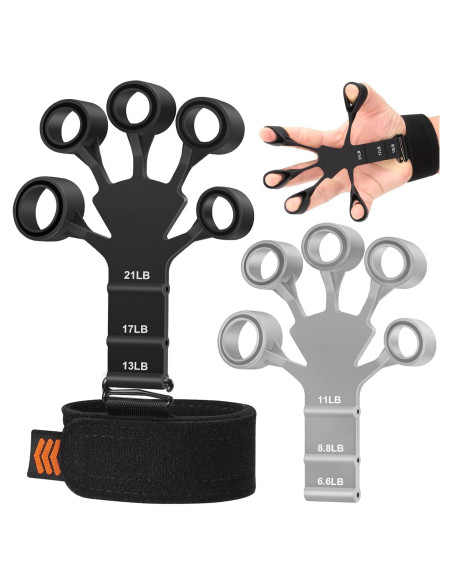 Entrenador de Fuerza de Agarre Btfsoul - Ejercitador de Dedos