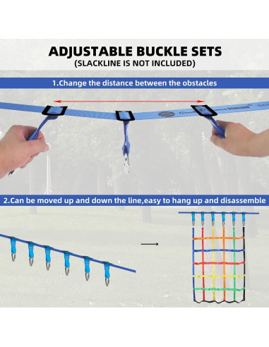 Red de Carga para Escalada Gentle Booms 116x135 cm Niños