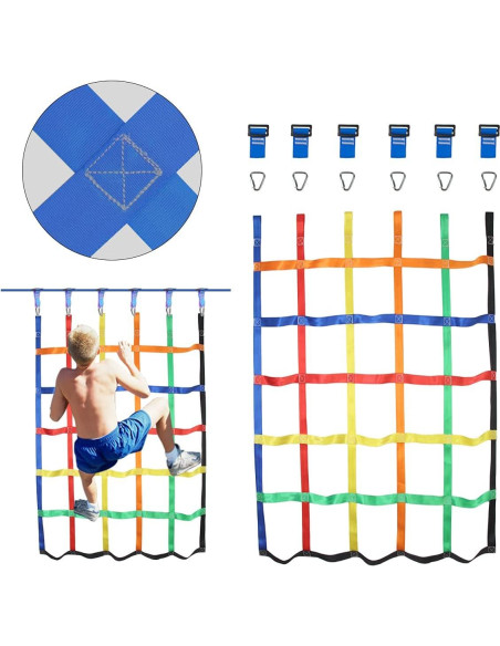 Red de Carga para Escalada Gentle Booms 116x135 cm Niños