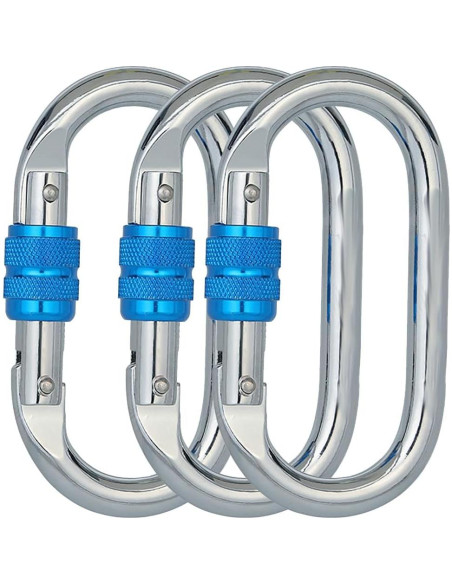 Carabina de Escalada BYANG WBK1019 Bloqueo Automático 2540 kg