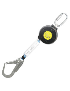 Cuerda Retráctil de Seguridad UIANSP 1,83m Gancho Grande