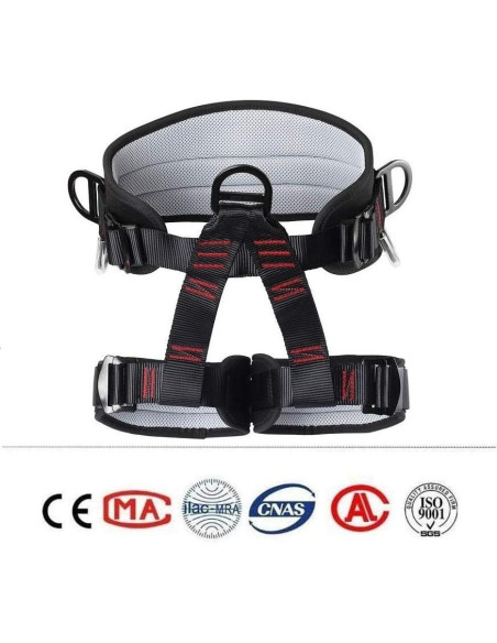 Cinturón de Escalada HandAcc Profesional 0.91 kg 300KG