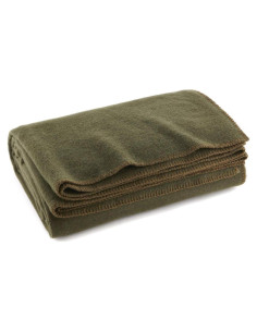 Manta Ignífuga Militar Verde Oliva Ever Ready 80% Lana