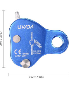 Dispositivo de Aseguramiento Lixada para Escalada 8-13mm 2