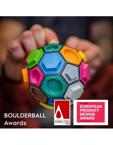 Boulderball BOULDERBALL 3D Bola de Escalada Compacta