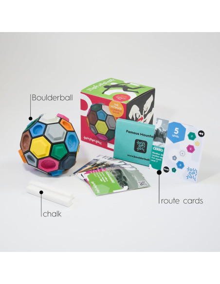 Boulderball BOULDERBALL 3D Bola de Escalada Compacta